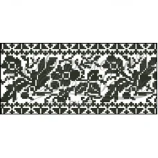 КЛ-082 Бисерная заготовка клатч белый. Барвыста Вышиванка