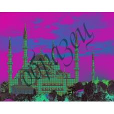 КМР-3030 Мечеть. Схема для вышивки бисером Краина Моих Мрий