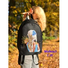 МОД3-026 Сумка-рюкзак для вышивки бисером. ТМ ЮМА