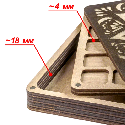 FLZB-088 Органайзер для бисера многоярусный Волшебная Страна