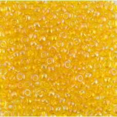 81010м Бисер Preciosa жёлтый радужный матовый