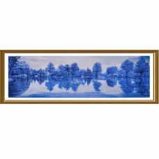 ДК6703 Зимний мотив. Набор для вышивки бисером Нова Слобода