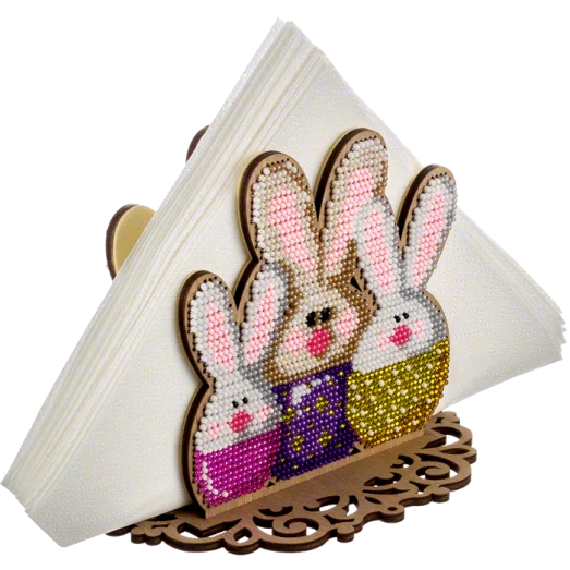 FLK-245 Набор для вышивания бисером по дереву Волшебная Страна