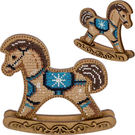 FLK-293 Набор для вышивания бисером по дереву Волшебная Страна