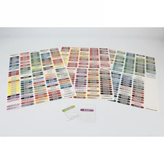 STICK-DMC Dimensions/8х39 Наклейки для нитей Dimensions TM ArtInspirate