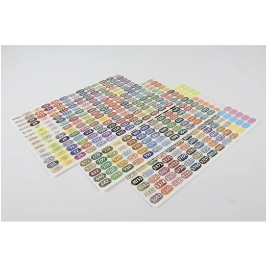 STICK-DMC 117/8х14 Наклейки для нитей DMC серия 117 TM ArtInspirate