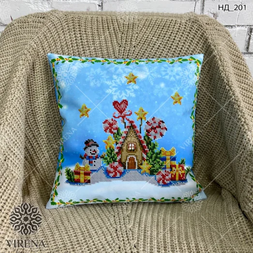 НД_201 Наволочка на подушку для вышивки. TM Virena