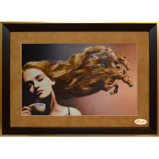 НГ-065 Набор для вышивки Кофе. Набор для вышивки бисером. Тела Артис