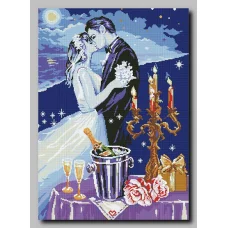 ОСП-15 Свадебный вечер. Схема для вышивки бисером. Орхидея