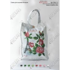 ЕКП_114 Пошитая Эко-сумка для вышивки бисером. Virena (закончилась)