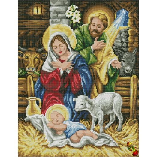 ФПК-2211 Рождение Иисуса Христа. Схема для вышивки бисером Феникс