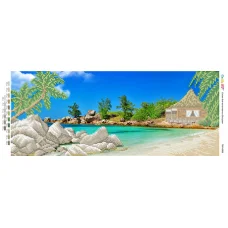 ПМ-4066 Домик у моря. Схема для вышивки бисером ТМ Сяйво