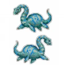 Р-301 Динозавры. Набор для вышивки крестом МП Студия