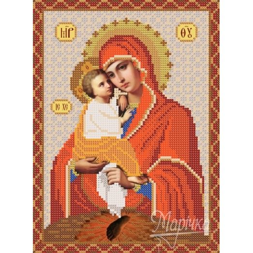 РИП-020 Пресвятая Богородица Почаевская. Схема для вышивки бисером ТМ Маричка