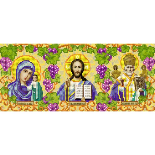 RT-004 (17*39) Иконостас. Схема для вышивки бисером СвитАрт