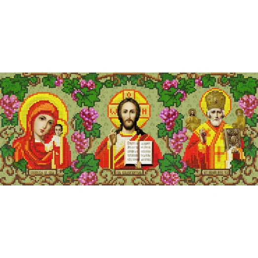 RT-005 (17*39) Иконостас. Схема для вышивки бисером СвитАрт