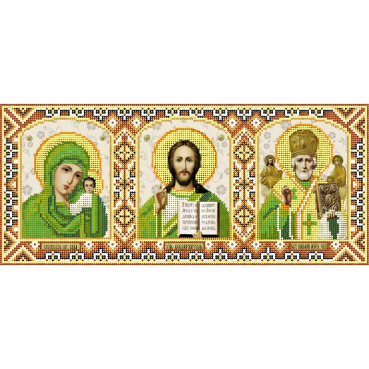 RT-007 (17*39) Иконостас. Схема для вышивки бисером СвитАрт