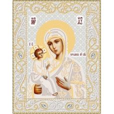 РИК-4073 Иерусалимская икона Божией Матери. Схема для вышивки бисером ТМ Маричка