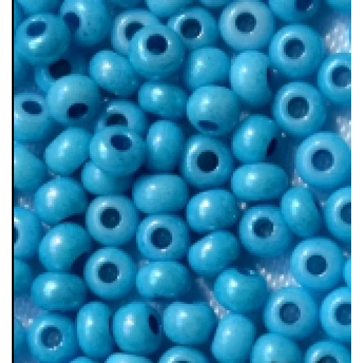 16436 Бисер Preciosa голубой непрозрачный
