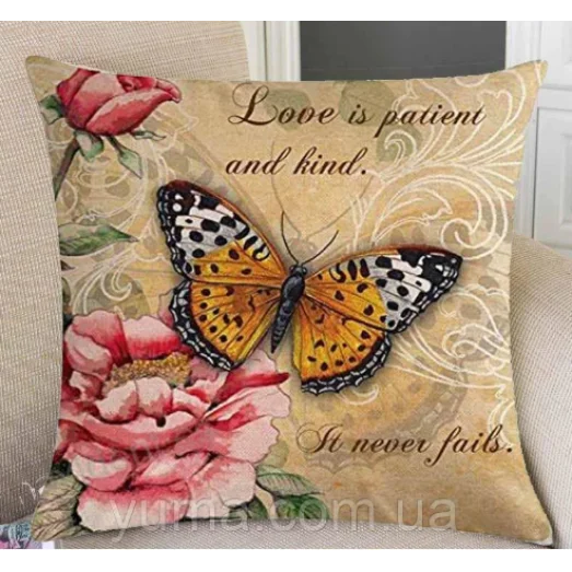 Юма-ДП-014 Наволочка для вышивки с подушкой ТМ ЮМА