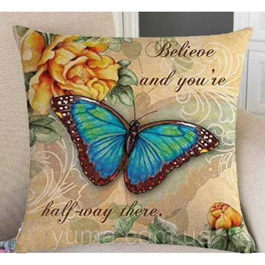 Юма-ДП-016 Наволочка для вышивки с подушкой ТМ ЮМА