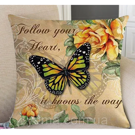 Юма-ДП-015 Наволочка для вышивки с подушкой ТМ ЮМА