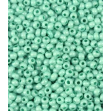 16752 Бисер Preciosa светло зеленый непрозрачный