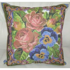 Юма-ДП-024 Наволочка для вышивки с подушкой ТМ ЮМА