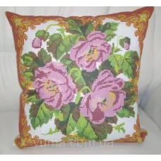 Юма-ДП-026 Наволочка для вышивки с подушкой ТМ ЮМА