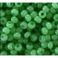 02661 Бисер Preciosa зеленый полупрозрачный