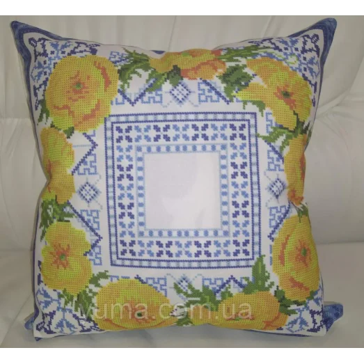 Юма-ДП-030 Наволочка для вышивки с подушкой ТМ ЮМА