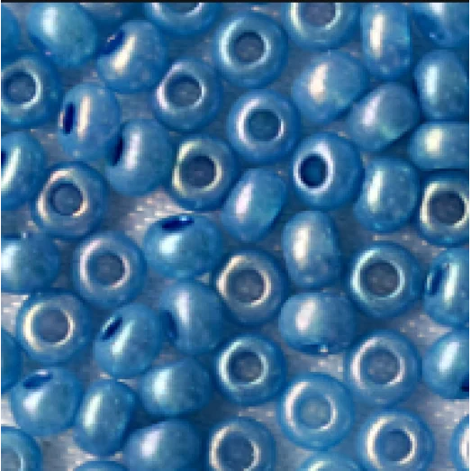 17436 Бисер Preciosa синий непрозрачный