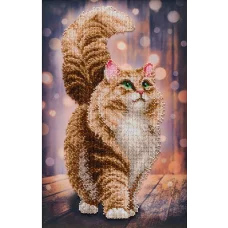 Т-1342 Мечтающий кот.. Схема для вышивки бисером. ТМ ВДВ