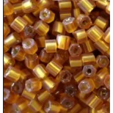 17070м Рубка Preciosa стеклянная тёмно-соломенная матовая с серебрянным прокрасом