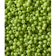 03653 Бисер Preciosa лайм непрозрачный