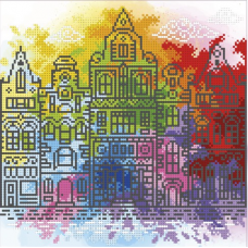 Т-1352 Краски старого города. Схема для вышивки бисером. ТМ ВДВ