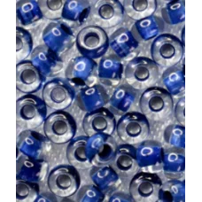 38066 Бисер Preciosa синий с прокрашенной серединкой внутри