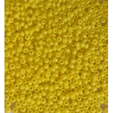 16А86 Бисер Preciosa желтый непрозрачный