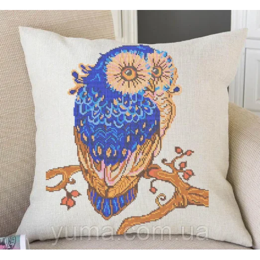 Юма-ДП-008 Наволочка для вышивки с подушкой ТМ ЮМА