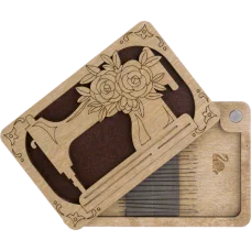 FLZB(N)-028 Шкатулка для рукоделия из фанеры Волшебная Страна