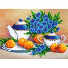 SI-789 (А4) Апельсиновый чай. Схема для вышивки бисером СвитАрт