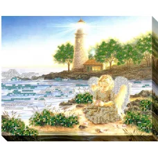 А-0072 Маленький ангел. Набор для вышивки бисером ТМ Барвика