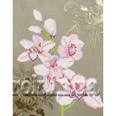 СКМ-098 Ветка орхидеи. Схема для вышивки бисером. Княгиня Ольга