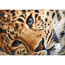 СЛ-3166 Золотой леопард. Схема для вышивки бисером ТМ Миледи