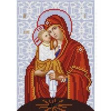 А5-И-329 Святая богородица Почаевская. Схема для вышивки бисером ТМ Acorns