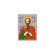 А6-И-049 Святой мученик Назарий. Схема для вышивки бисером ТМ Acorns