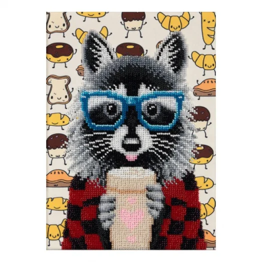 Т-0812 Енотик. Схема для вышивки бисером. ТМ ВДВ