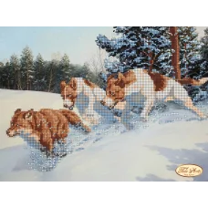 ТА-024 Погоня. Схема для вышивки бисером. Тела Артис