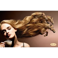 ТА-065 Кофе. Схема для вышивки бисером Тела Артис