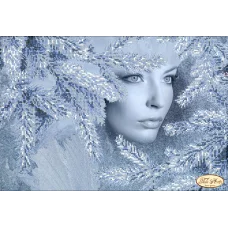 ТА-074 Снежная Королева. Схема для вышивки бисером Тела Артис